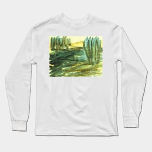 Abstract tree Long Sleeve T-Shirt